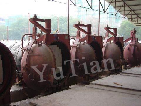 Steam Pressure Autoclave For Brick Manufacture